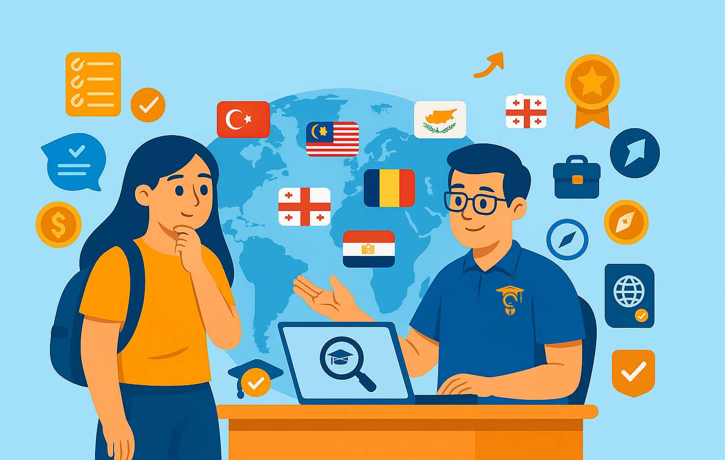 🌍 How to Choose the Right Country for Studying Abroad: A Practical Guide